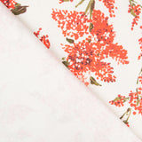 Loneta Algodón Orgánico Rosana Roja - Ribes y Casals