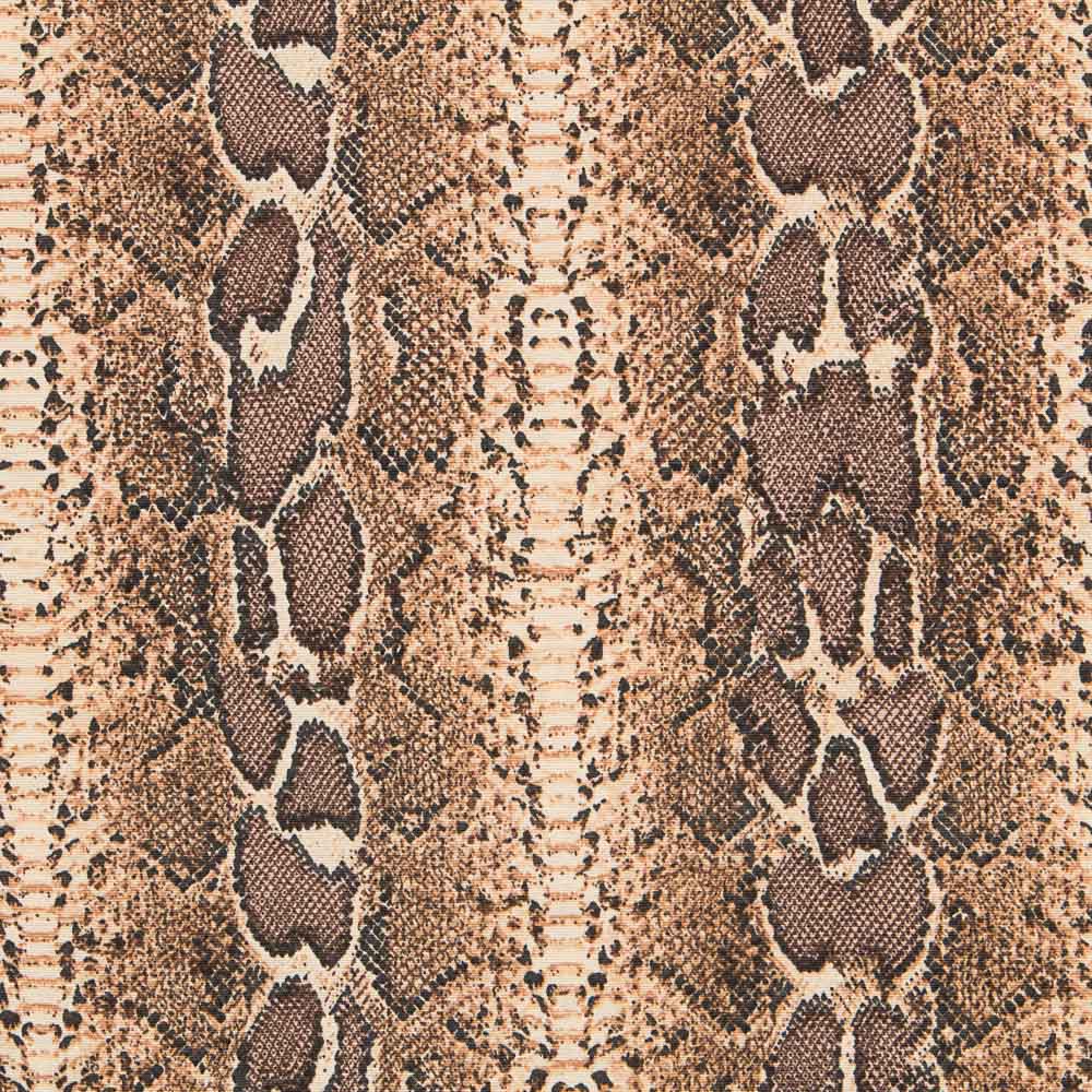 Loneta Animal Print Ocre - Ribes y Casals