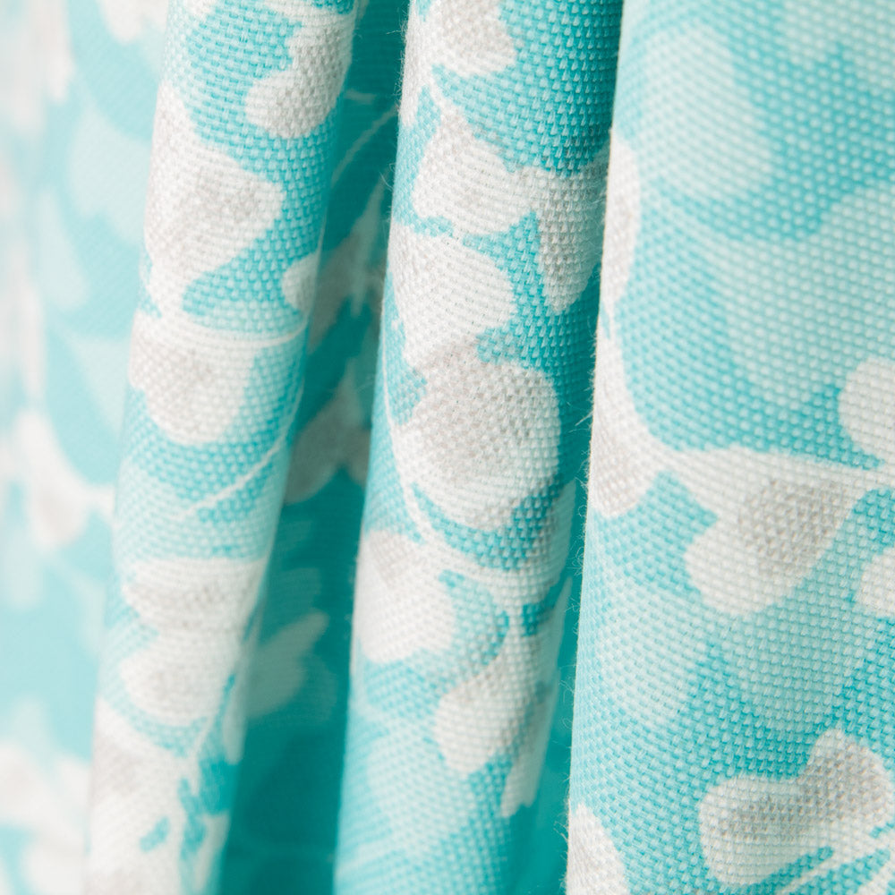 Loneta Asia Floral Verde - Ribes y Casals