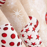 Loneta Navidad Bolas Crudo - Ribes y Casals