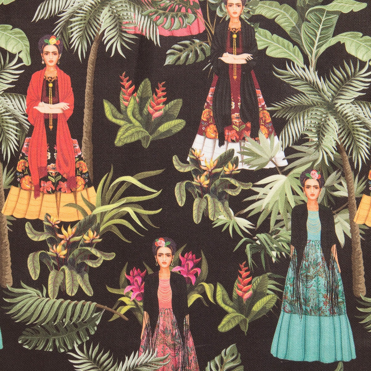 Loneta Botanic Frida Kahlo - Ribes y Casals