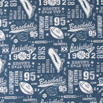 Retal Loneta Championship Azul 150x280 cm - Ribes y Casals