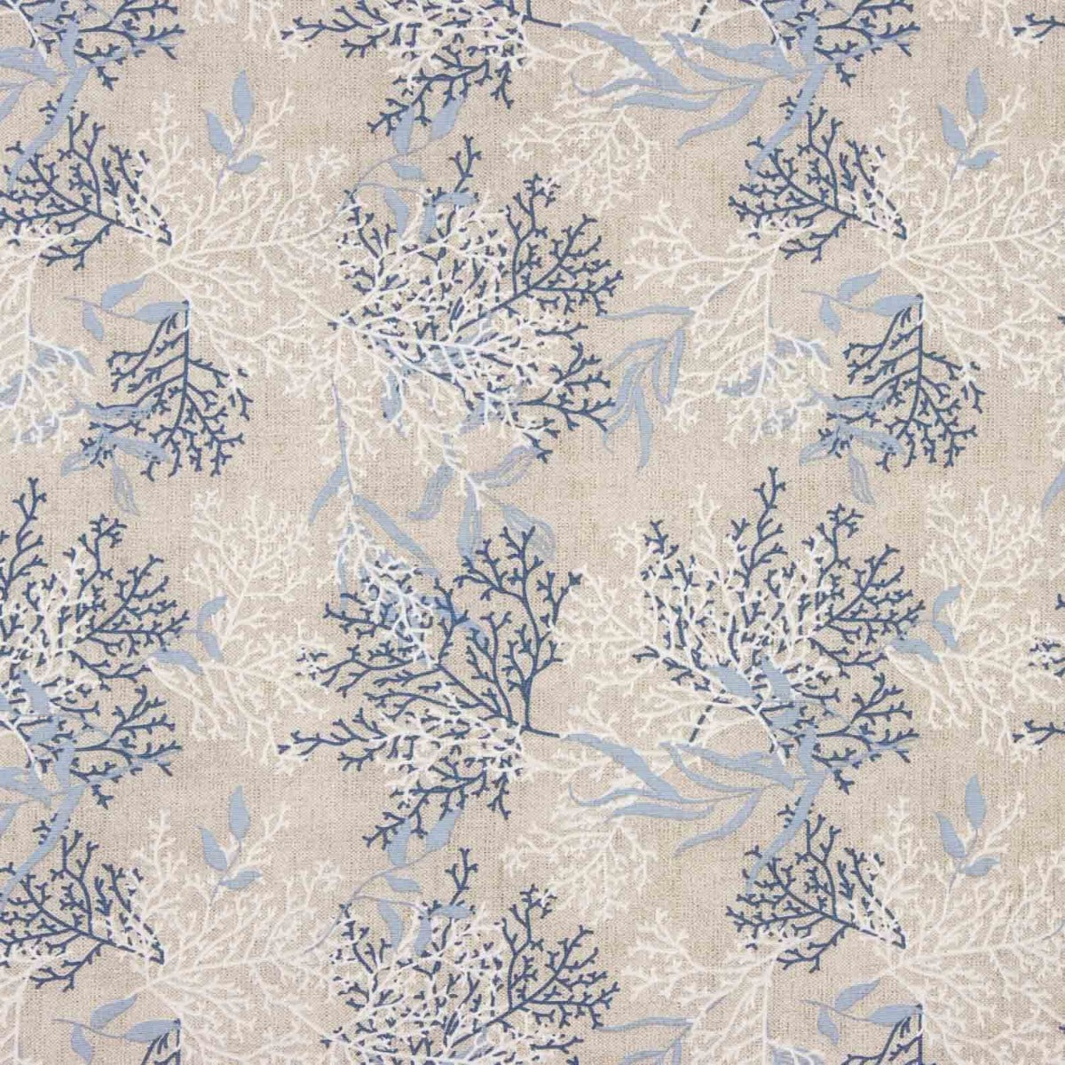 Loneta Estampada Coral Marino - Ribes y Casals