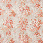 Loneta Estampada Coral Terracota - Ribes y Casals