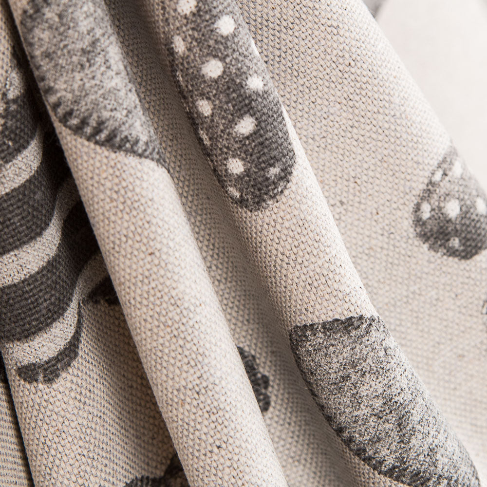 Loneta Corazones Gris - Ribes y Casals