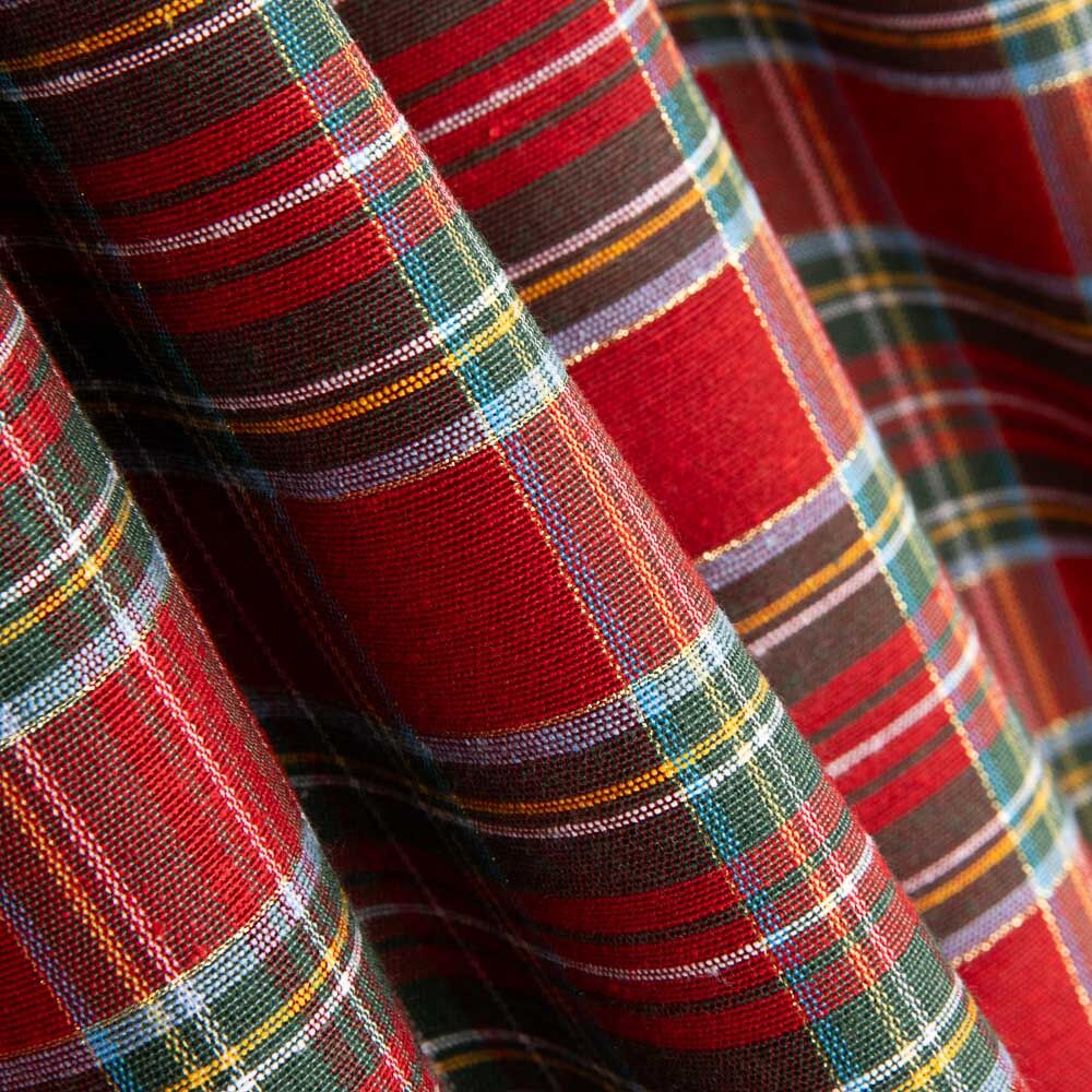 Loneta Cuadros Gold Star Rojo - Ribes y Casals