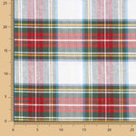 Retal Loneta Cuadros Ventana Amarillo – Rojo 85x280 cm - Ribes y Casals