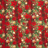Retal Loneta Navidad Mix Rojo 30x280 cm - Ribes y Casals