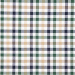 Loneta Cuadros Inca Verde -Azul -Camel - Ribes y Casals