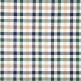 Loneta Cuadros Inca Verde -Azul -Camel - Ribes y Casals