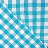 Loneta Cuadros Maxi Turquesa - Ribes y Casals