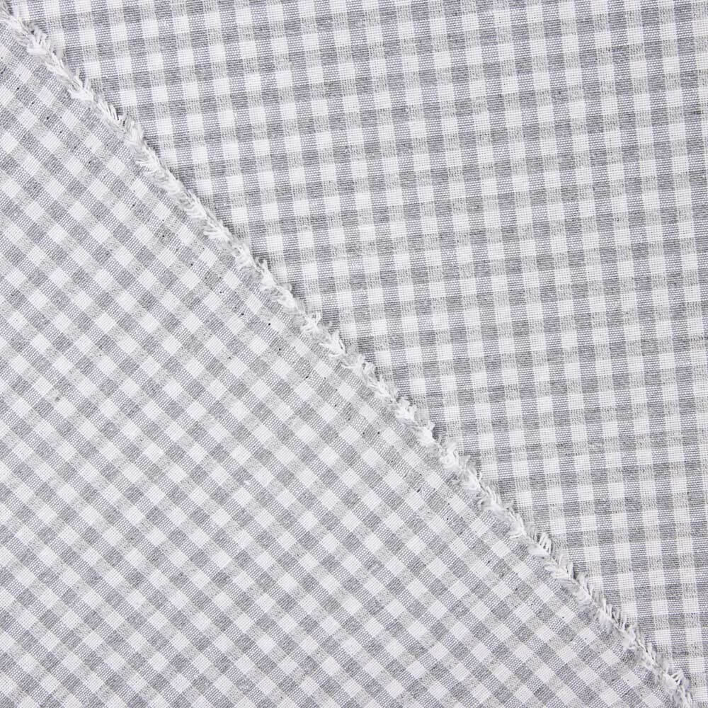 Loneta Cuadros Mini Gris - Ribes y Casals