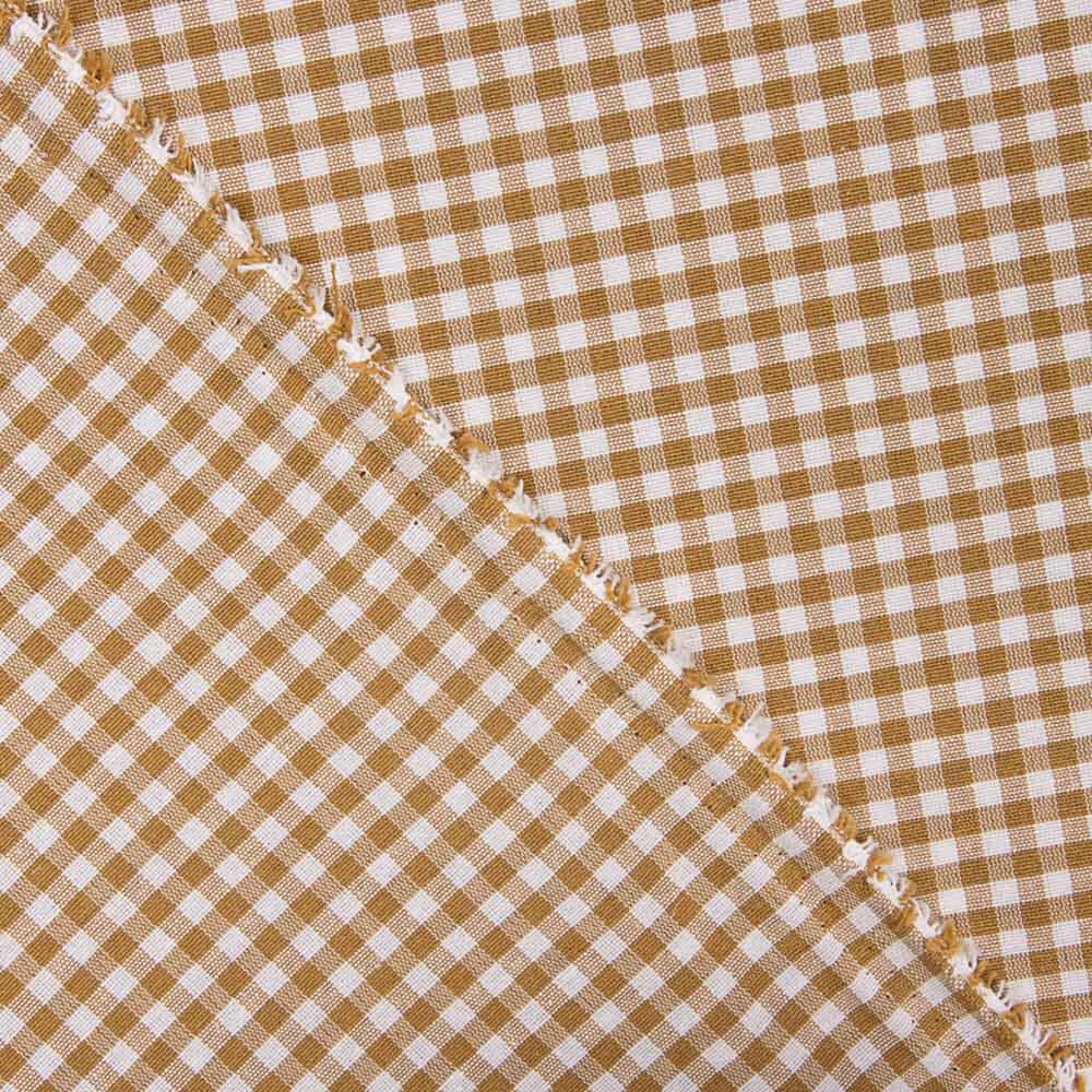 Loneta Cuadros Mini Marrón - Ribes y Casals