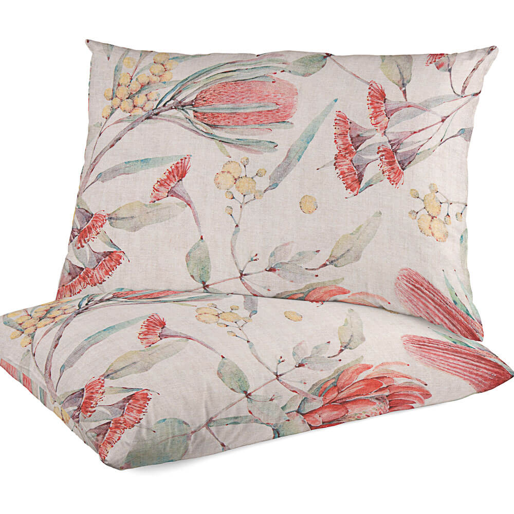 Loneta Estampada Flores Ainara - Ribes y Casals