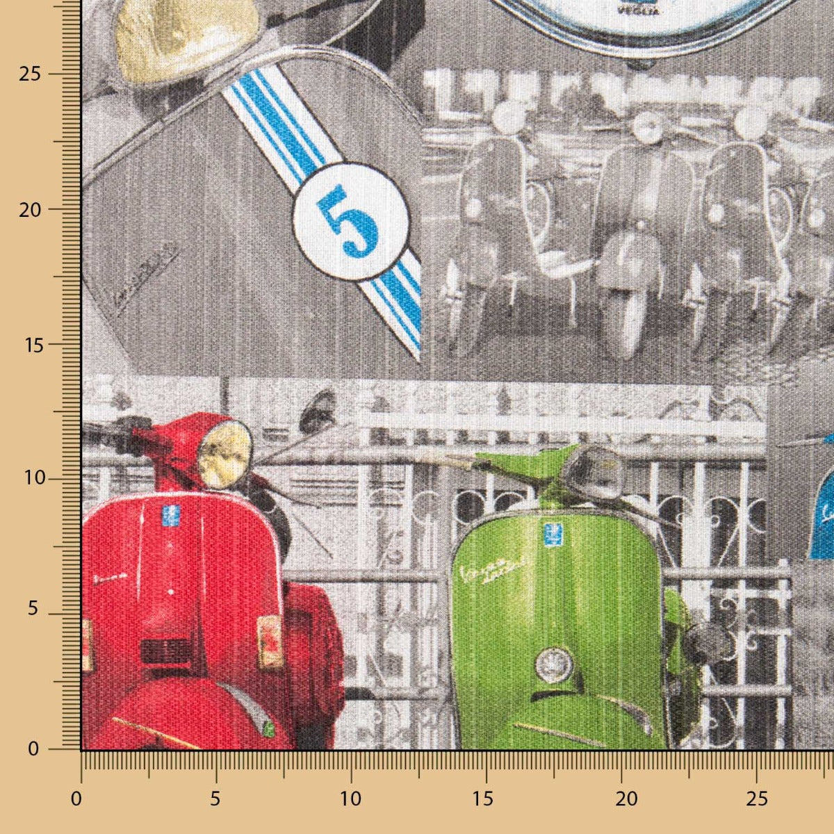 Loneta Decor Vespas - Ribes y Casals