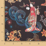 Loneta Dragón Samuráis Negra - Ribes y Casals