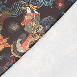 Loneta Dragón Samuráis Negra - Ribes y Casals