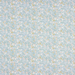 Loneta Estampada Algodón Hierbas Azul Porcelana - Ribes y Casals