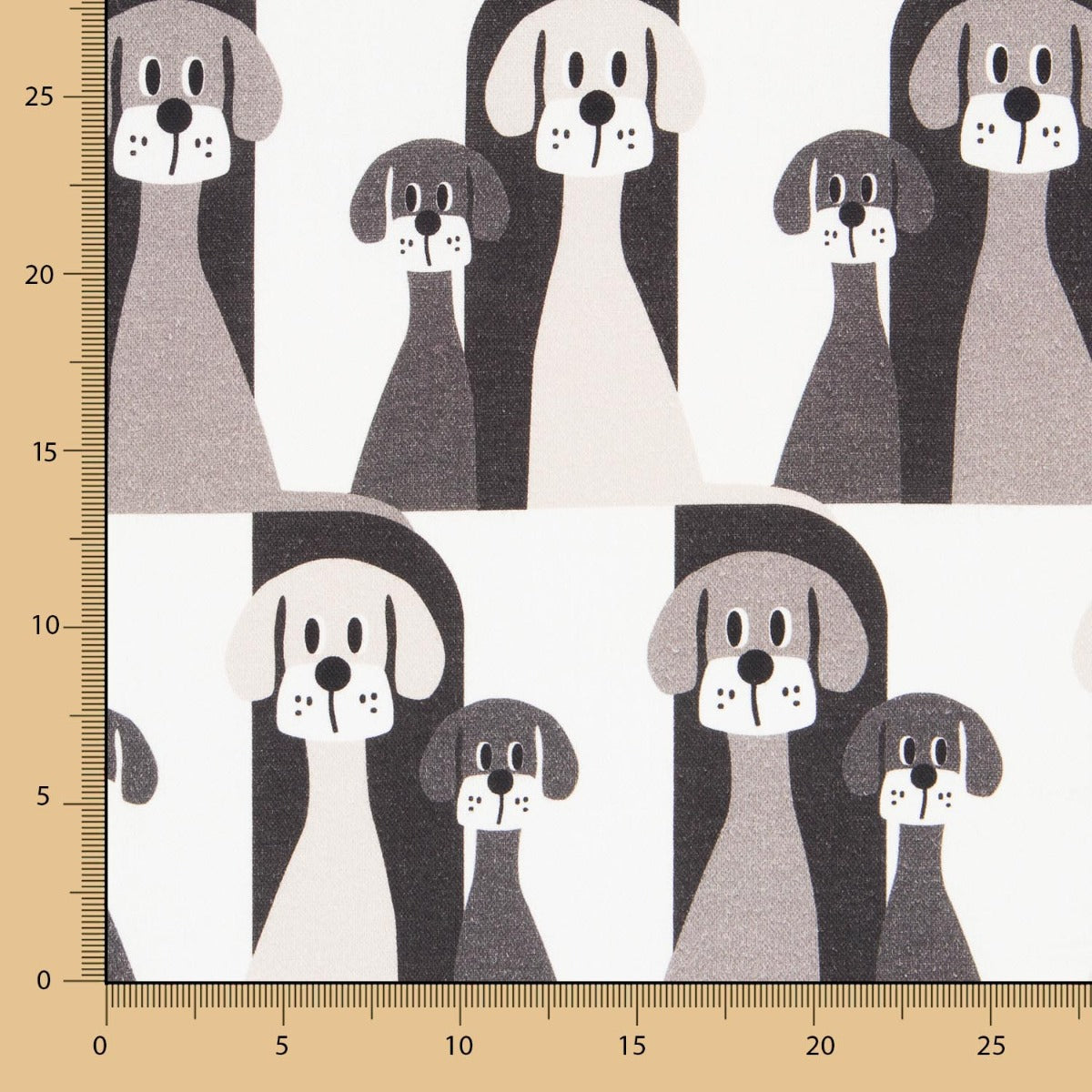 Loneta Estampada Algodón Perros - Ribes y Casals