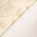 Loneta Estampada Algodón Toile De Jouy Beige - Ribes y Casals