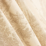 Loneta Estampada Algodón Toile De Jouy Beige - Ribes y Casals