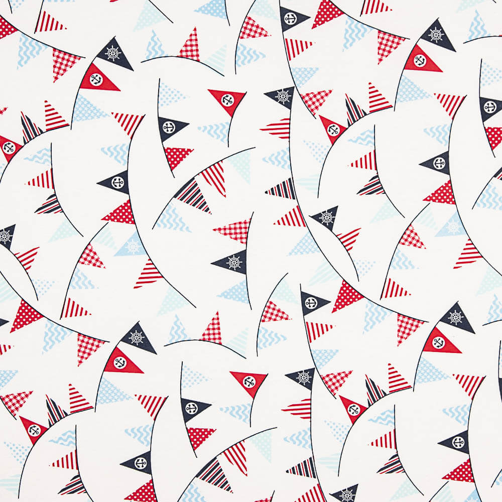 Loneta Estampada Banderín Fiesta - Ribes y Casals