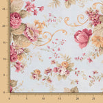 Loneta Estampada Cretona Cielo - Ribes y Casals