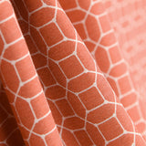 Loneta Estampada Geométrica Coral - Ribes y Casals