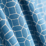 Loneta Estampada Geométrica Denim - Ribes y Casals