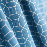 Loneta Estampada Geométrica Denim - Ribes y Casals