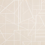 Loneta Estampada Hipotenusa Beige - Ribes y Casals