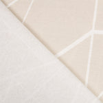 Loneta Estampada Hipotenusa Beige - Ribes y Casals