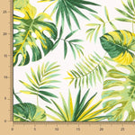 Loneta Estampada Hojas Parra - Ribes y Casals