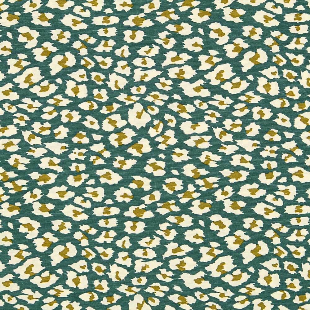 Loneta Estampada Leopardo Canard - Ribes y Casals