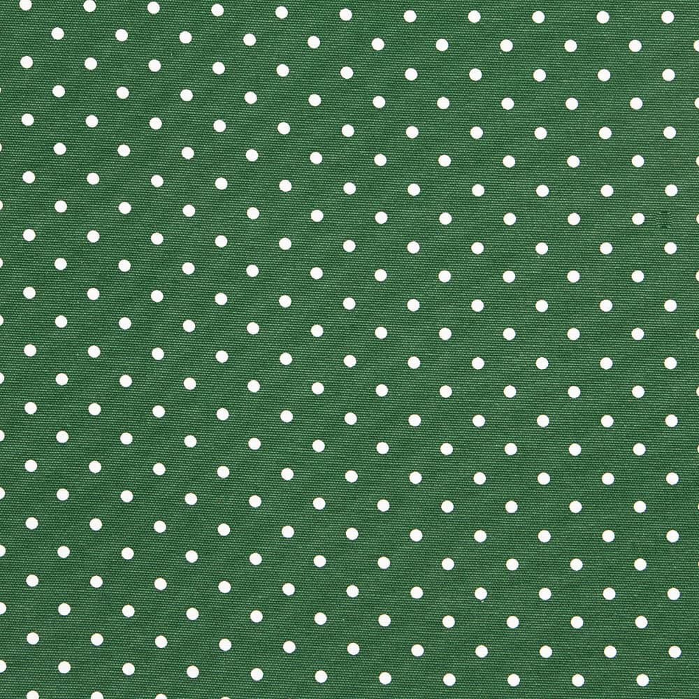 Loneta Estampada Lunar fondo Verde - Ribes y Casals