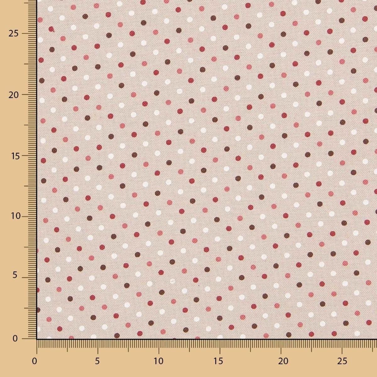 Loneta Estampada Lunares Rústico - Ribes y Casals