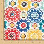 Loneta Estampada Maori Amarillo - Ribes y Casals