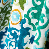 Loneta Estampada Maori Verdes - Ribes y Casals