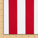 Lona Estampada Maxi Raya Roja - Ribes y Casals