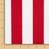 Lona Estampada Maxi Raya Roja - Ribes y Casals
