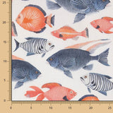 Loneta Estampada Peces Colores - Ribes y Casals