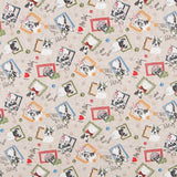 Loneta Estampada Puppies Love - Ribes y Casals