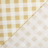 Loneta Estampada Vichy Camel - Ribes y Casals