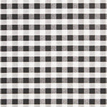 Loneta Estampada Vichy Negro - Ribes y Casals