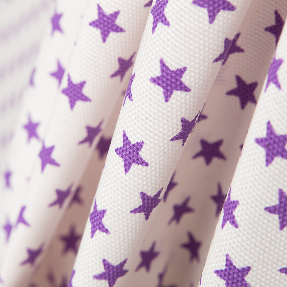 Loneta Estrellas 13 mm Lila - Ribes y Casals