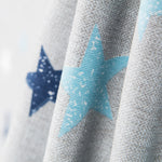 Loneta Estrellas Azul Gris - Ribes y Casals