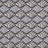 Loneta Geométrico 3D Gris - Ribes y Casals