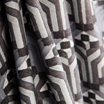 Loneta Geométrico 3D Gris - Ribes y Casals