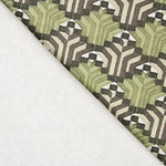 Loneta Geométrico 3D Verde - Ribes y Casals