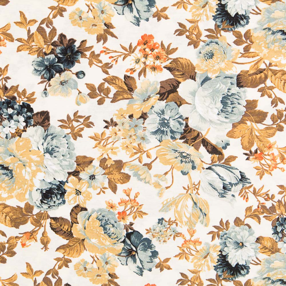 Loneta Cretona Azul - Ribes y Casals